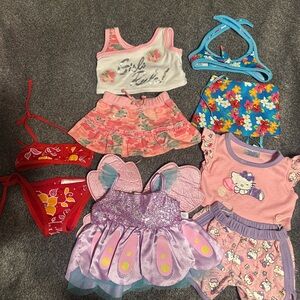 Build A Bear Clothing Lot